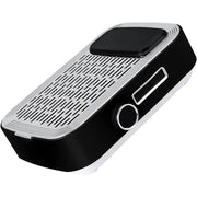 Trade Shop - Aspiratore Per Unghie Ricaricabile 80w Per Studio Velocità Vento Regolabile Nero -