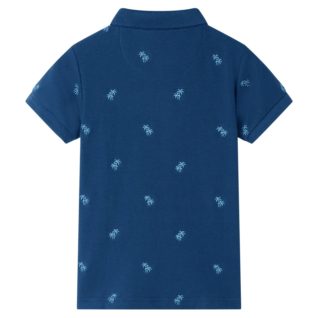 Polo da Bambino Blu Scuro 128