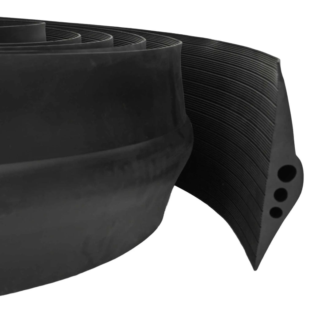Guarnizione per pavimento del garage 75 x 12 mm 2 m Gomma EPDM 42038249