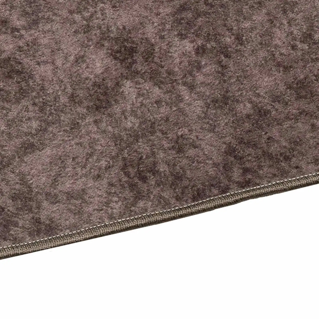 Runner in Moquette | Runner Tappeto MARSA Grigio 80 x 250 cm Poliestere e PVC