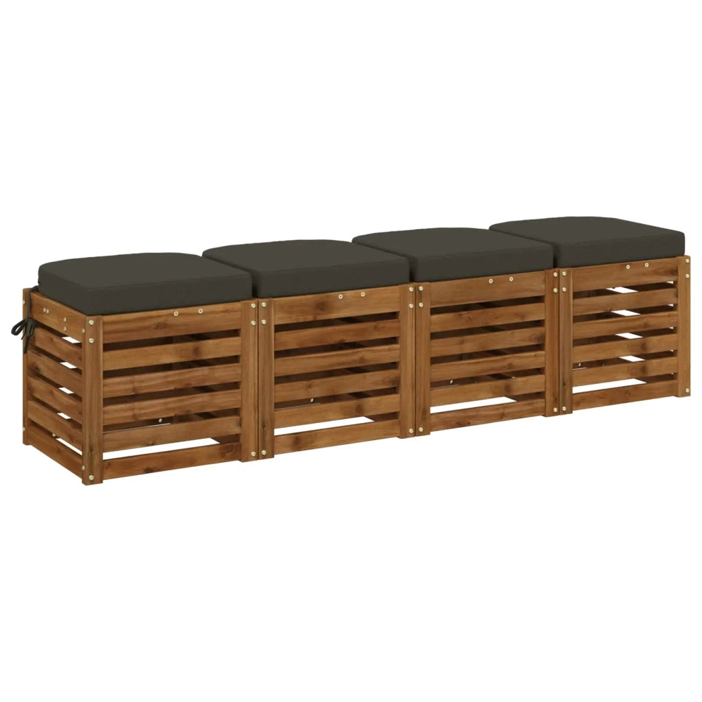 Cuscini per sedile a 4 pezzi SOEST 4 pcs 100% Poliestere 945184