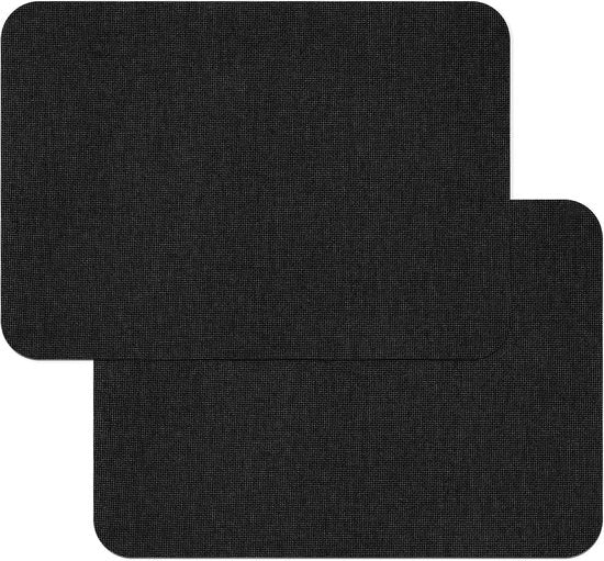 Pannelli di riparazione 2 pezzi - Adesivo autoadesivo - Tessuto impermeabile - Dimensioni 28 x 20 cm - Resistente agli urti e alle abrasioni - Per tessuti e mobili - Etichette di riparazione