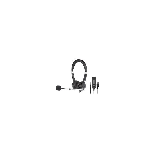 Ujs- cuffia business mic usb/jack - HHEADM-UJS