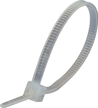 FASCETTA AUTOBLOCCANTE BIANCO HAND - NYLON MM 2,5X160 CF=PZ 100- 10 confezioni