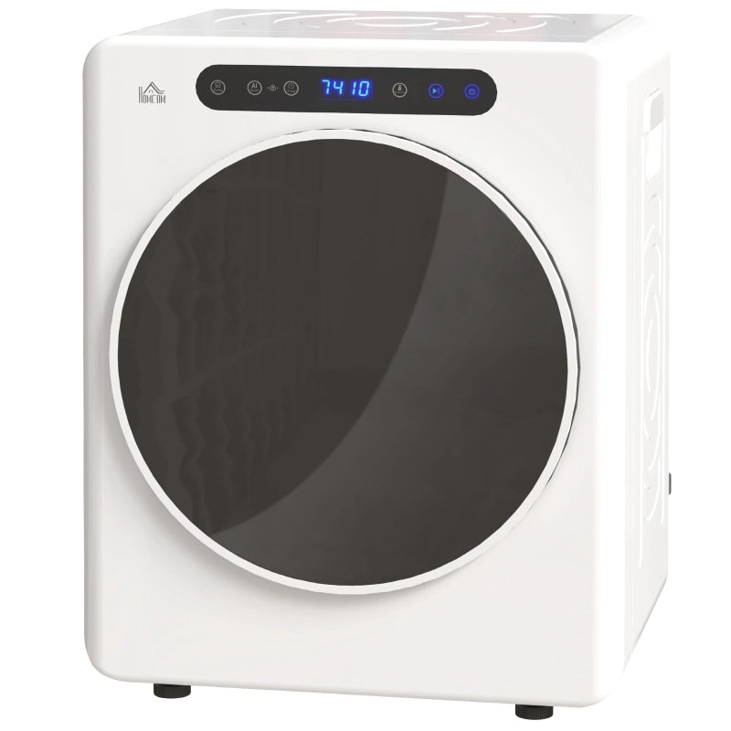 Asciugatrice, 6 programmi, 40-60¡æ, capacit¨¤ 3 kg, compatta, comandi touch, bianca