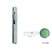 Trade Shop - Mini Torcia Led Portachiavi Cree A Forma Di Penna In Alluminio Tascabile Dt-2091 -