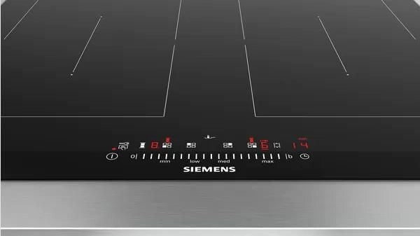 Siemens iQ500 ED675FQC5E piano cottura Nero Da incasso 60 cm Piano cottura a induzione 4 Fornello(i)