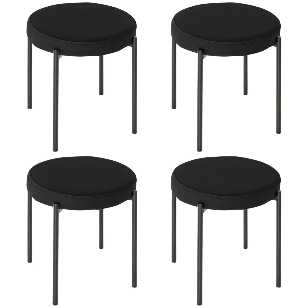 Sedia da pranzo ¨C Minimal ¨C Nero 41.5x41.5x46 cm