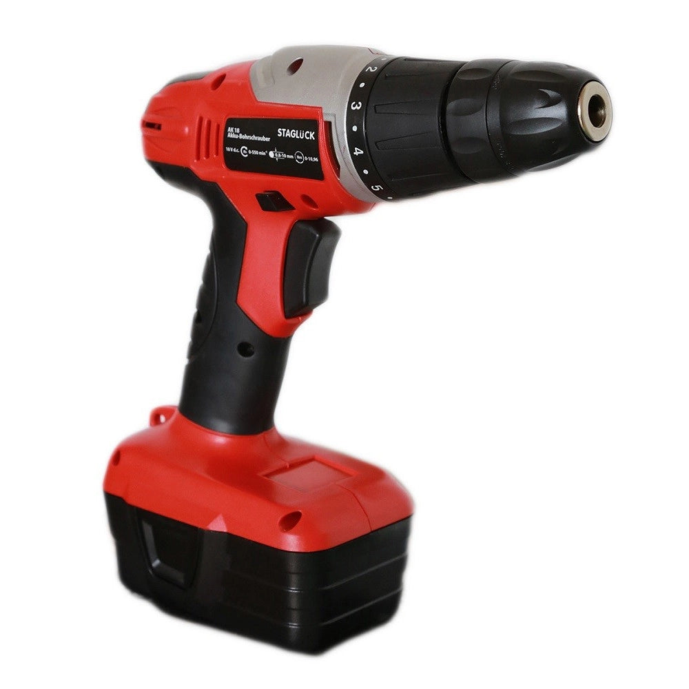 Trade Shop - Avvitatore 18v Trapano Batteria A Litio Caricabatterie Ricaricabile Accessori -