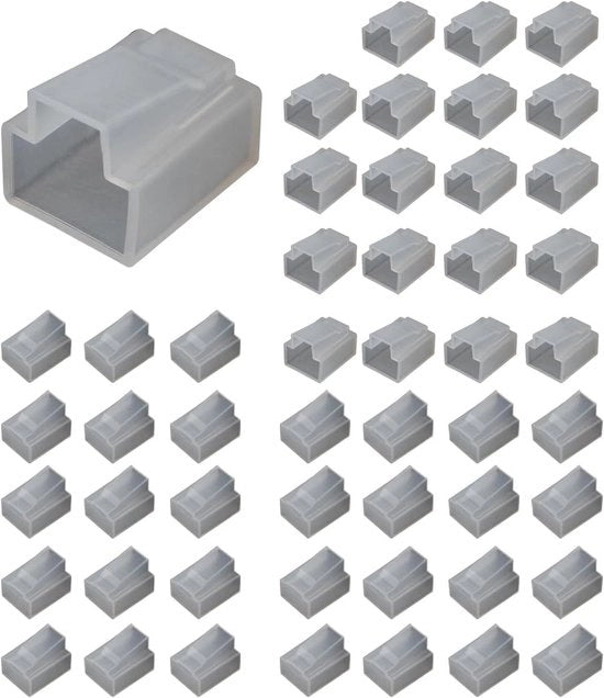 Copertura Anti-Stoffa per Protettori RJ45 - 50 pezzi