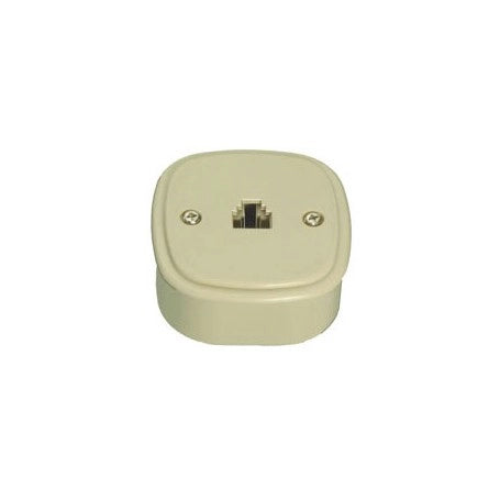 PRESA TELEFONICA DA PARETE MODULARE Plug 6/4 c