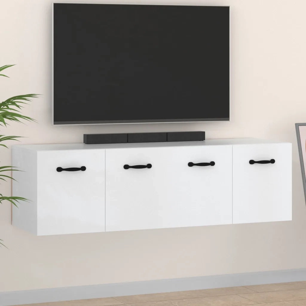 Mobili Parete 2 pz Bianco 80x35x36,5 cm in Legno Multistrato 3115652