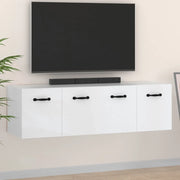 Mobili Parete 2 pz Bianco 80x35x36,5 cm in Legno Multistrato 3115652