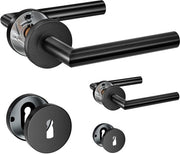 Set di reti per serrature - Nero - 2 pezzi - Sostenibile - Acciaio inossidabile