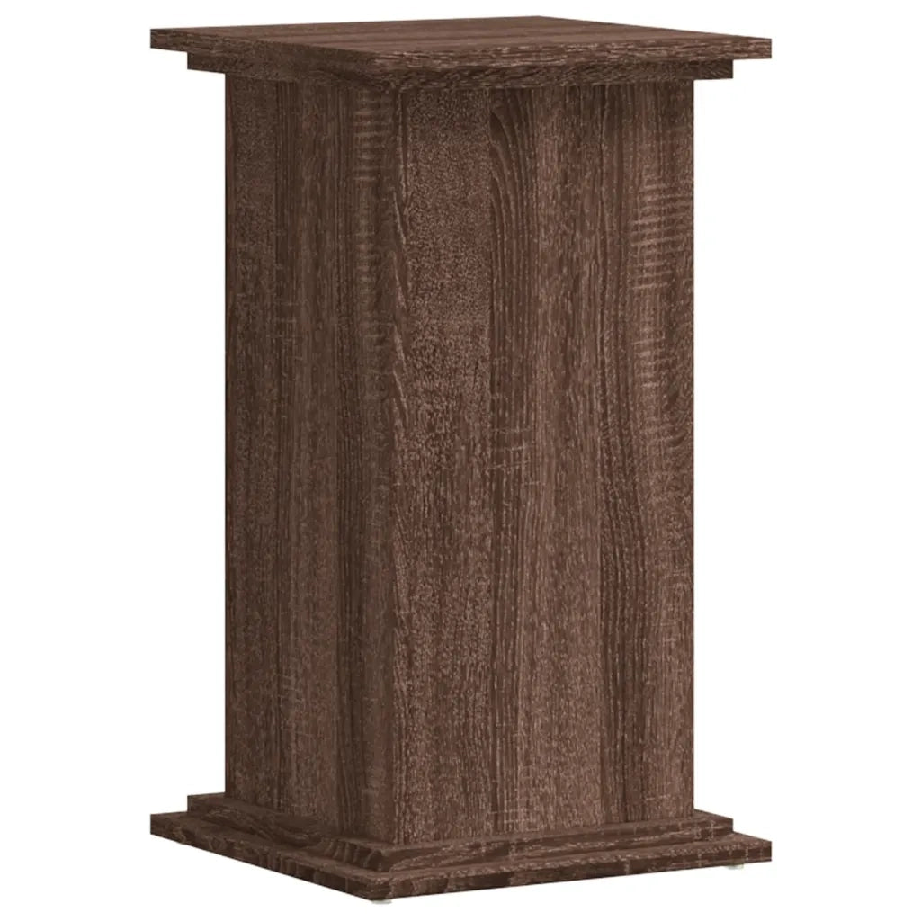 Supporto per piante | Sostegno per piante Rovere Marrone 33x33x60cm Legno Multistrato