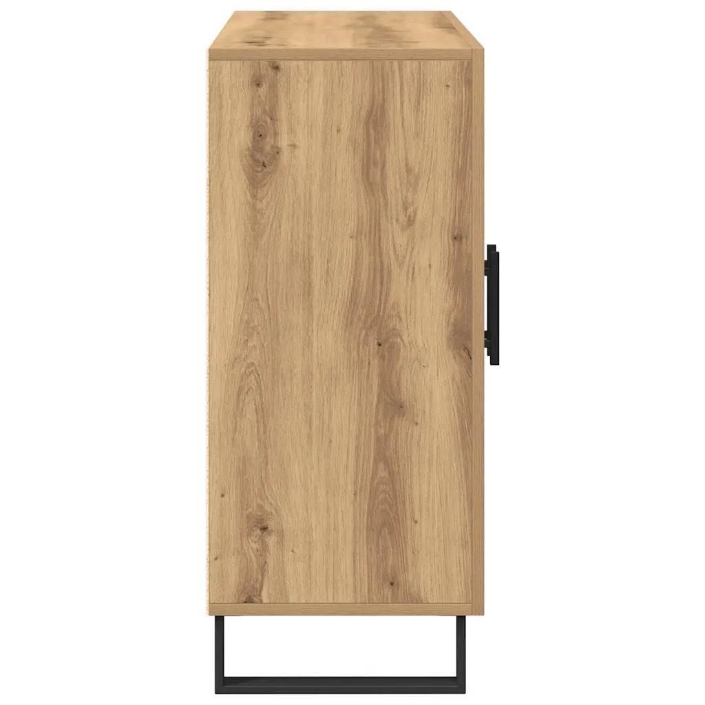 Credenza Rovere artigianale 90 x 34 x 80 cm Legno multistrato 862954