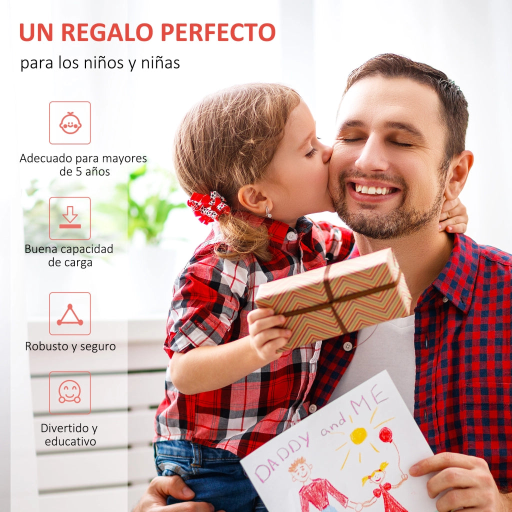 Monopattino per Bambini +5 Anni ¨C Xylo ¨C Manubrio Regolabile, Struttura in Acciaio, Portata 100kg, Nero