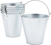 Set di Emmeti in Metallo Verniciato per Feste e Decorazioni di Giardino da 3 Litri, 6 pezzi.