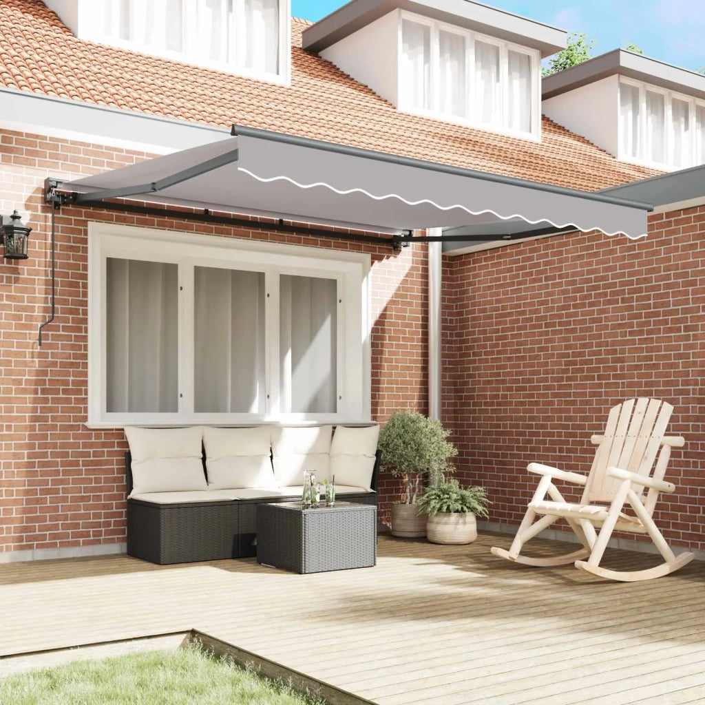 Struttura della tenda-Telaio per tenda da sole Grigio chiaro 300 x 250 cm 211712
