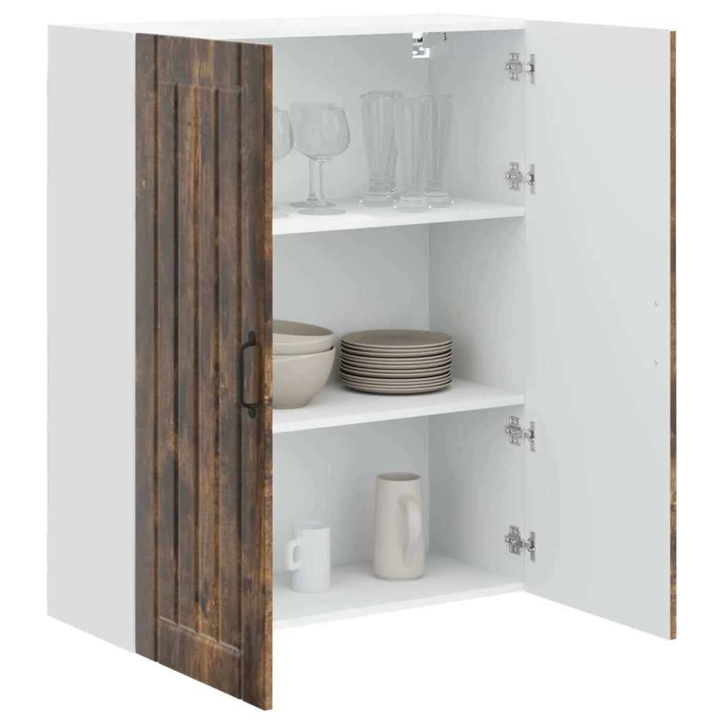 Mobile da cucina-Armadio da cucina Rovere fum¨¦ 80 x 31 x 100 cm Legno multistrato 751496
