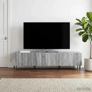 Mobile TV Grigio Sonoma 147 x 34,5 x 32 cm Legno ingegnerizzato 894481