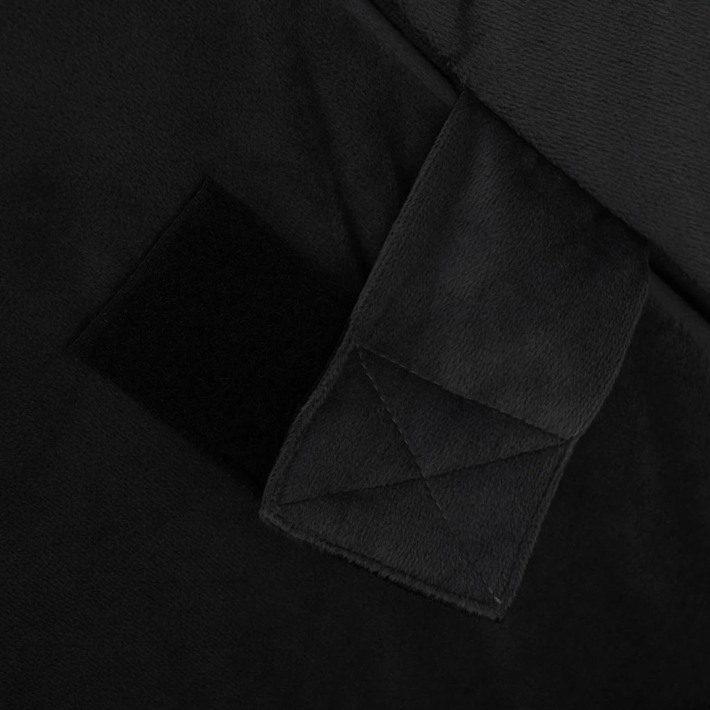 Cuscino a Wedge Nero 55 x 55 x 26 cm Schiuma Memory 42020242