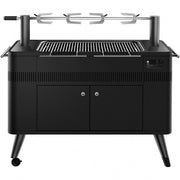 Barbecue HUB II™ Griglia a Carbone di Everdure by Heston Blumenthal con Sistema di Girarrosto e Accensione del Carbone
