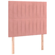 Testiera | Testata Rosa 80x5x118/128 cm Velluto