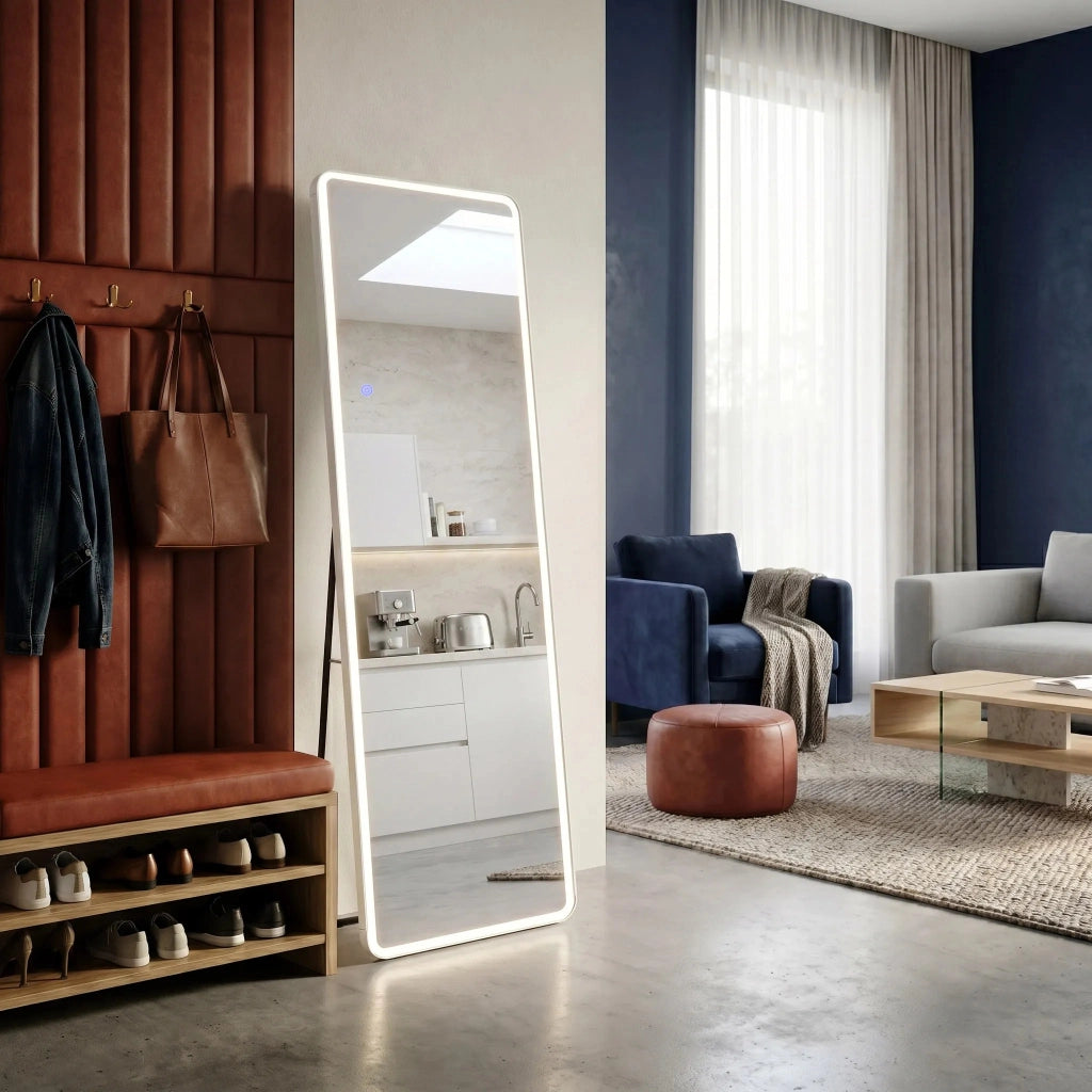 Specchio Led Classico 50x160cm White