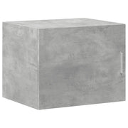 Armadietto a Muro | Mobile a Parete Grigio Cemento 50x42,5x40 cm Legno Multistrato