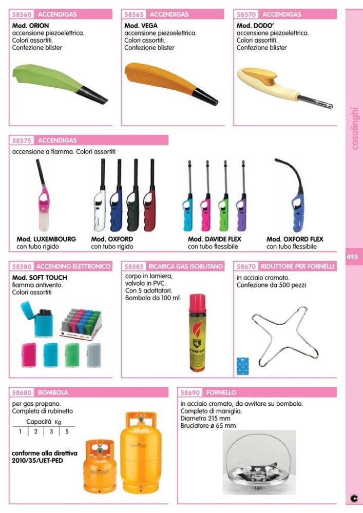 1pz fornello da avvitare su bombola gas cod:ferx.22812