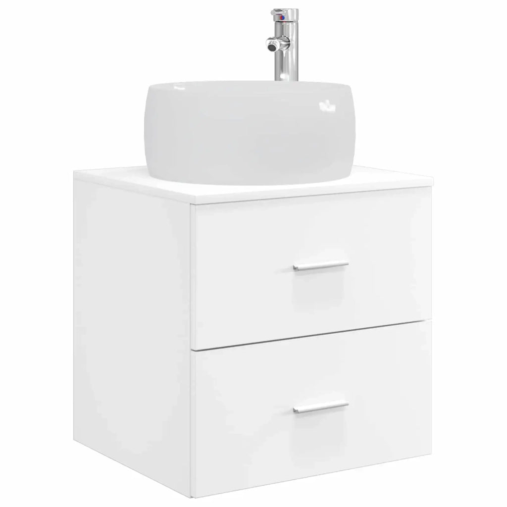 Set di mobili per il bagno 4 pcs Bianco 3407023