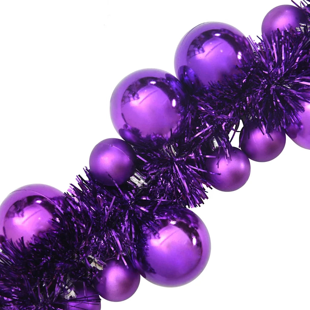 Ghirlanda di Palline di Natale Lill¨¤ 186 cm Polistirolo CFW1667304
