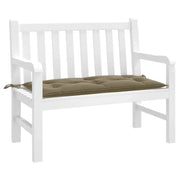 Cuscino Panca Giardino Tortora Mélange 100x50x7 cm Tessuto 4002539