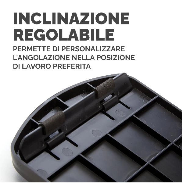 Mousepad c/poggiapolsi regolabile - 9374001