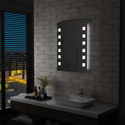 Specchio da Parete a LED per Bagno 60x80 cm 144700