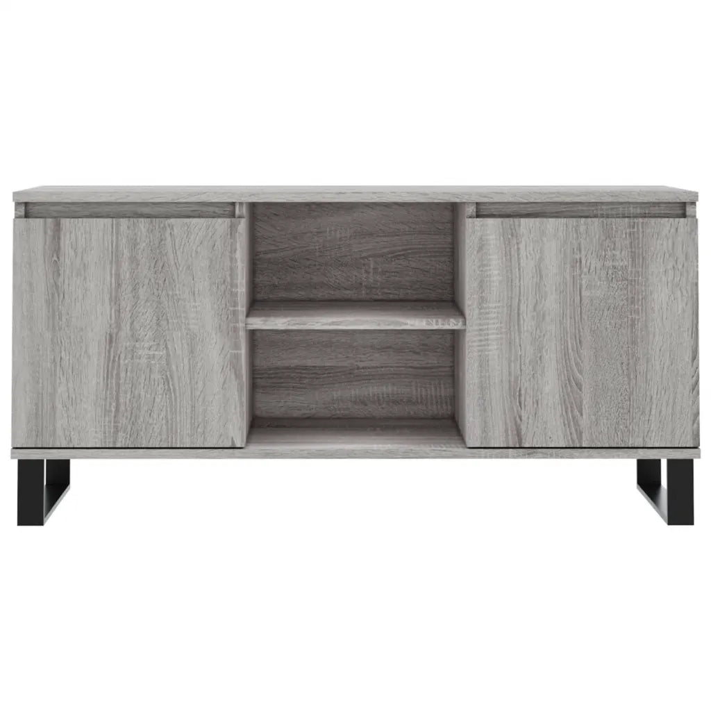 Mobile TV | Armadietto TV | Mobile Porta TV Grigio Sonoma 104x35x50 cm in Legno Multistrato