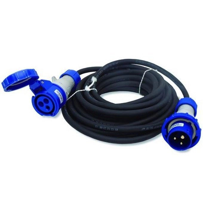 Prolunghe Industriali Blu Spina-Presa Ip67-220 Mt. 20