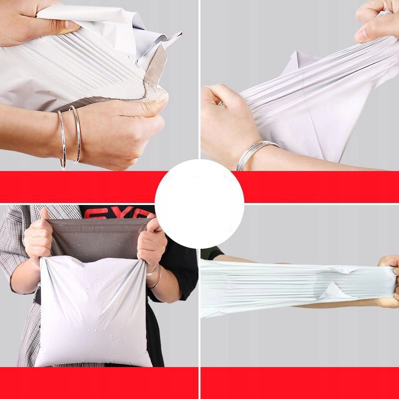 Buste da Spedizione Bianche 380x480 mm 100 Pezzi – Sicurezza e Discrezione | LDPE Resistente