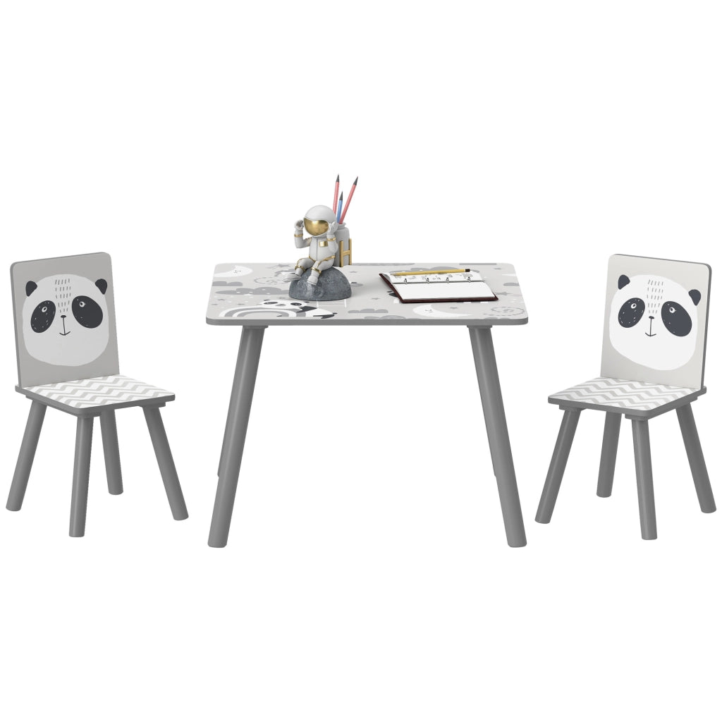 Tavolo e sedie per bambini ¨C Minimal ¨C grigio