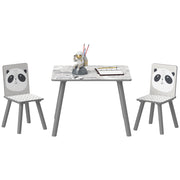 Tavolo e sedie per bambini ¨C Minimal ¨C grigio