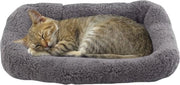 Cuscino per davanzale gatto - Cuscino morbido per gatti - Piuma - Colore Grigio