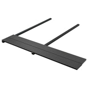Tavola da decking 40 pcs Nero WPC 3444771