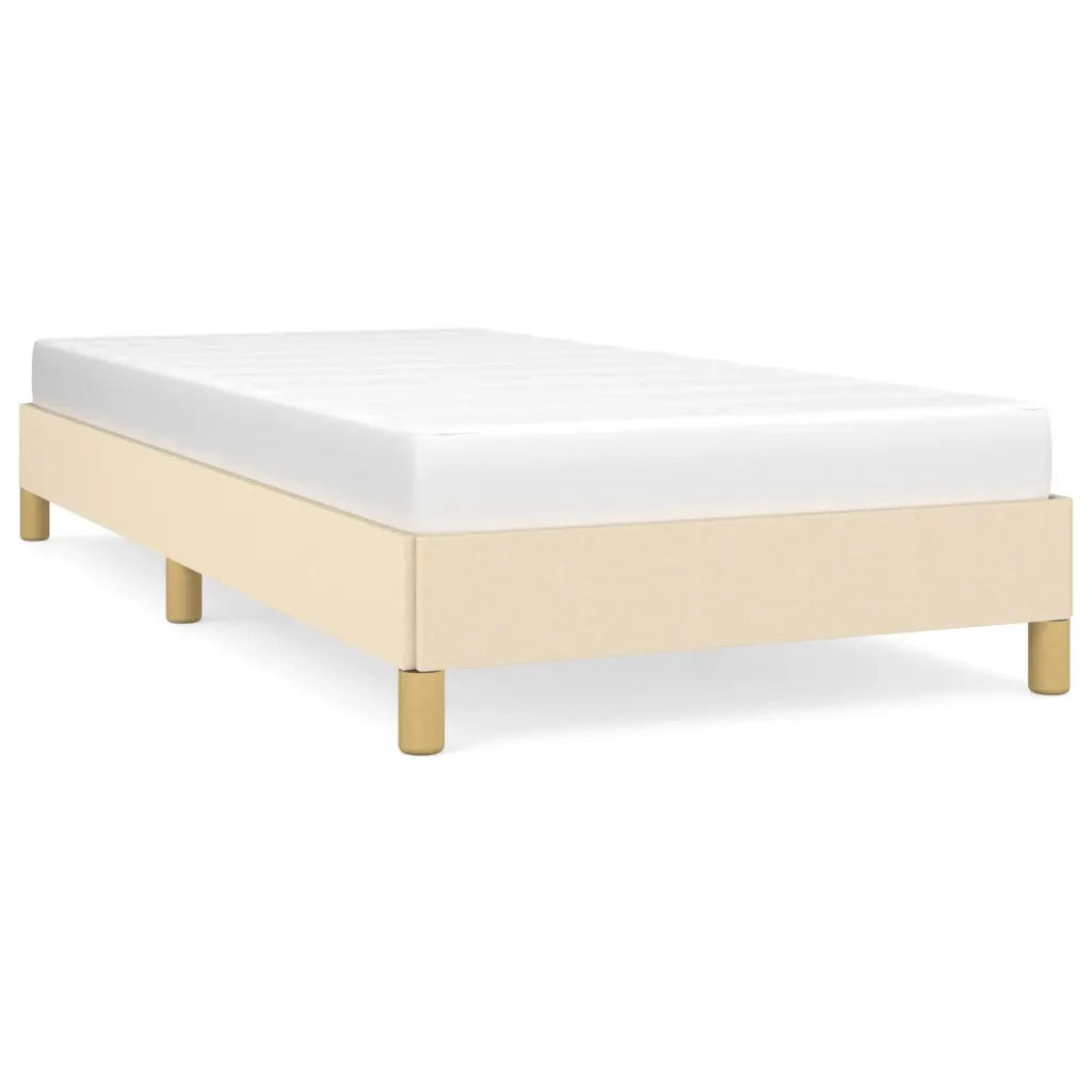 Giroletto senza Materasso Crema 90x190 cm in Tessuto 346783