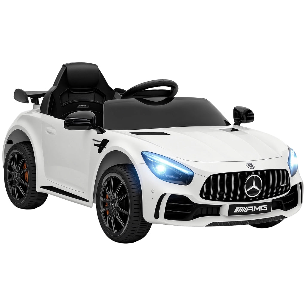Auto Elettrica per Bambini Mercedes ¨C Xylo ¨C Bianco con Telecomando Luce e Musica