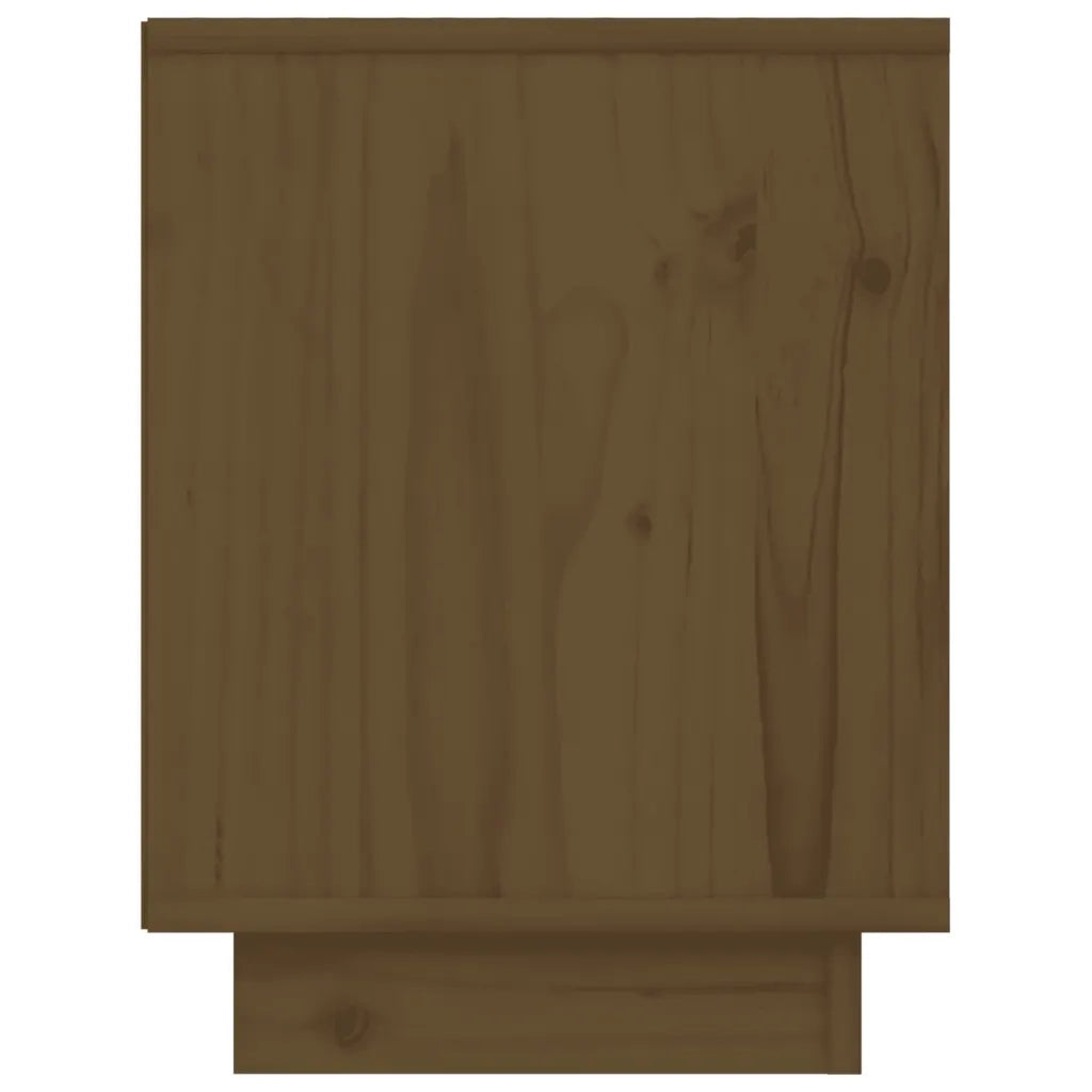 Comodini 2 pz Ambra 40x30x40 cm in Legno Massello di Pino 813342