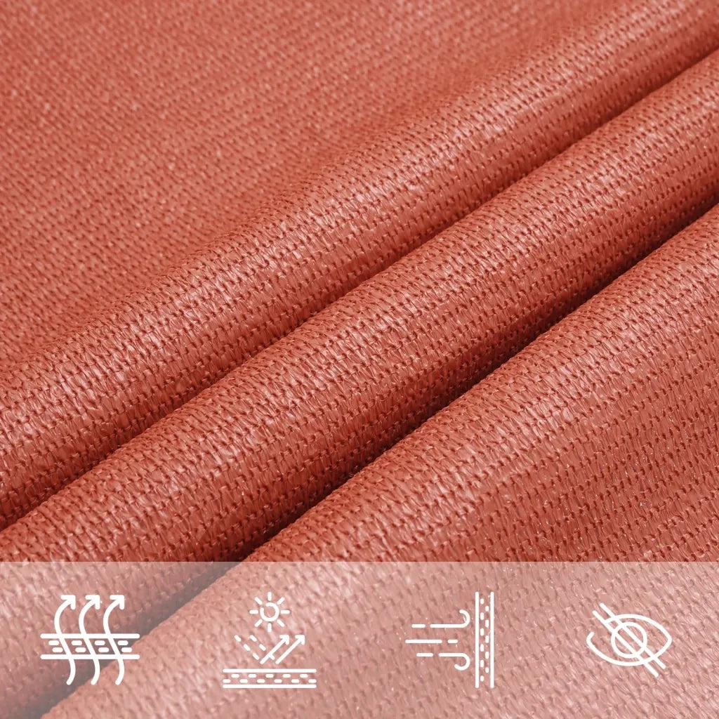 Vela Parasole 160 g/m² Terracotta 3x5 m in HDPE 311349