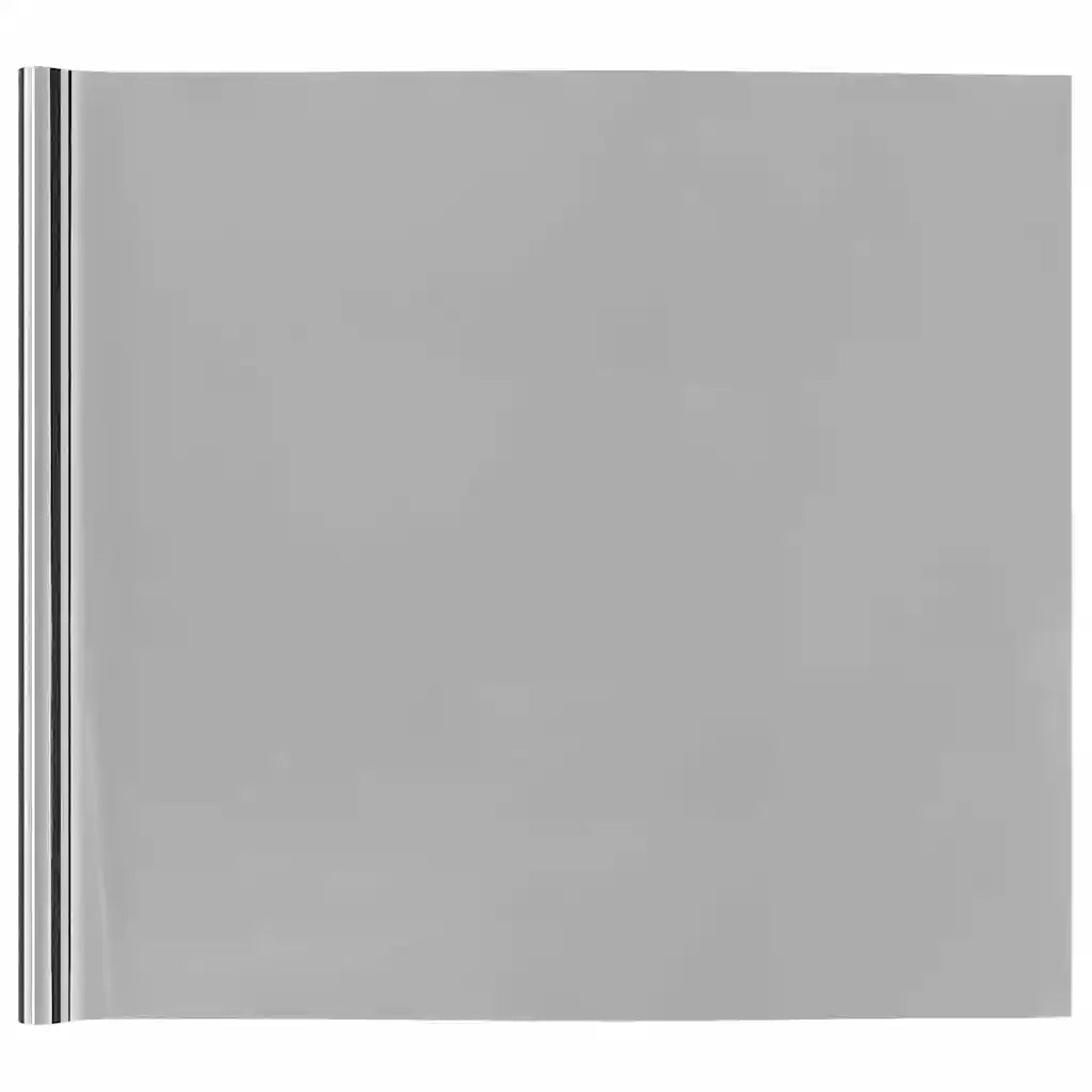 Pellicola per Finestra Solare Riflettente Statica Argento PVC 3394733
