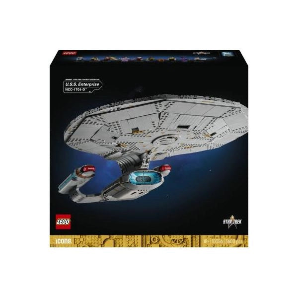 Lego icons star trek u s s legos lego s enterprise ncc-1701-d ncc1701d (10356) - 171275