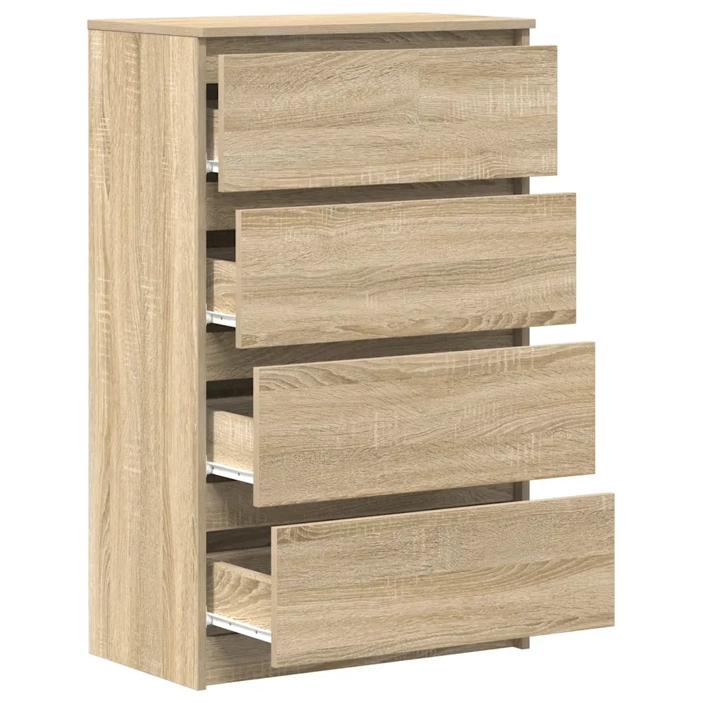Credenza | Madia | Buffet da pranzo | Armadio da pranzo Rovere Sonoma 60x35x98,5 cm in Legno Multistrato